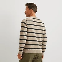Signature Roll Neck Sweater - Stripe