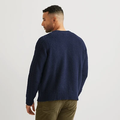 Premium Heritage Cable Crew Sweater