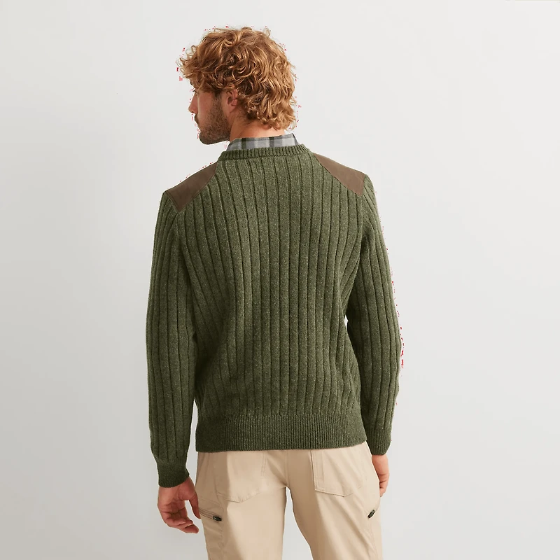 Patch Crewneck Sweater