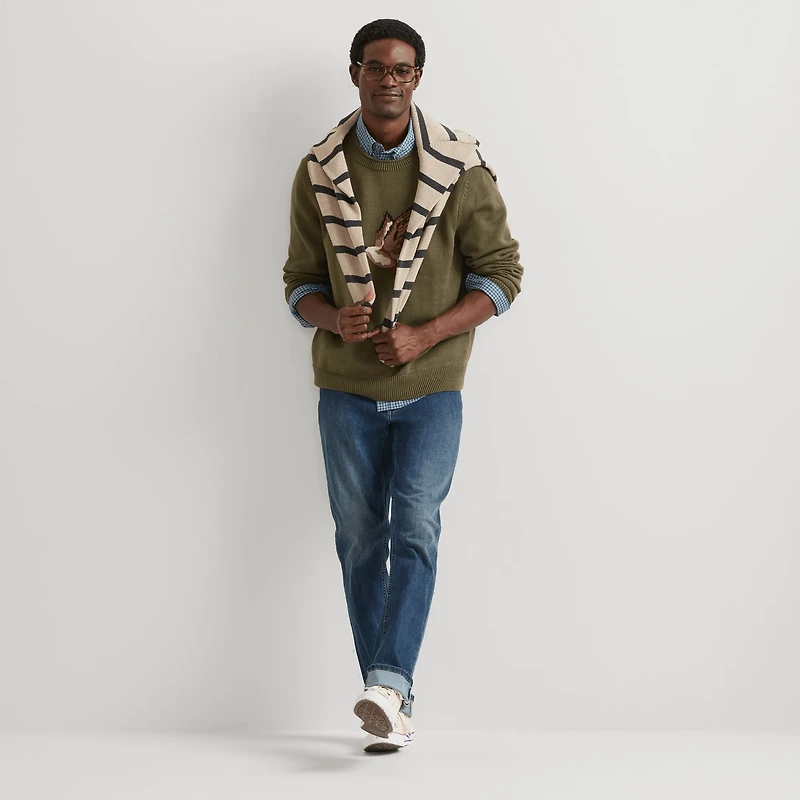 Signature Roll Neck Sweater - Goose