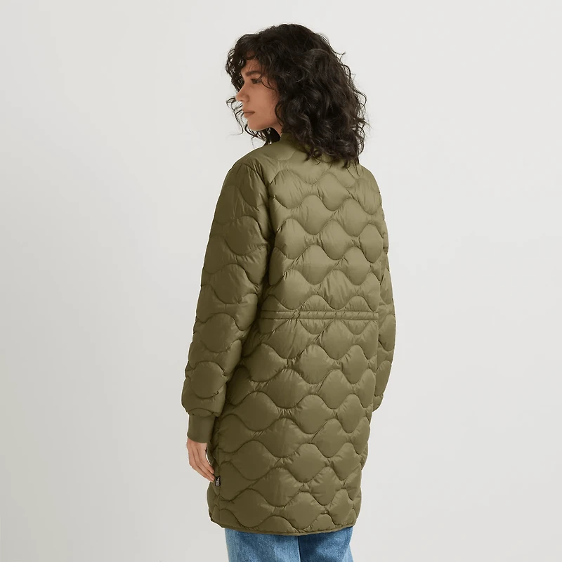 Shaw Long Down Bomber Jacket