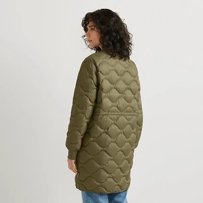 Shaw Long Down Bomber Jacket