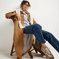 EB 100% Cotton Trench Coat