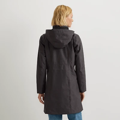 Girl On The Go Waterproof Trench Coat