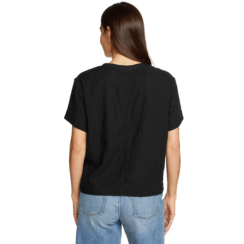 Sun’s Up Short-Sleeve Gauze Shirt