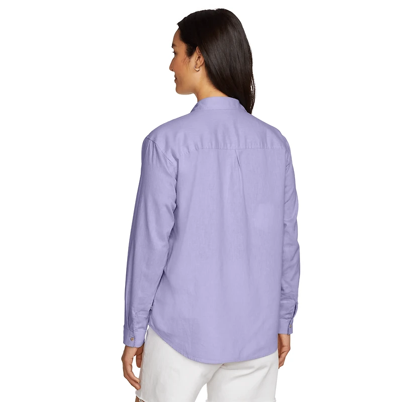 Wave Break Roll-Sleeve Shirt