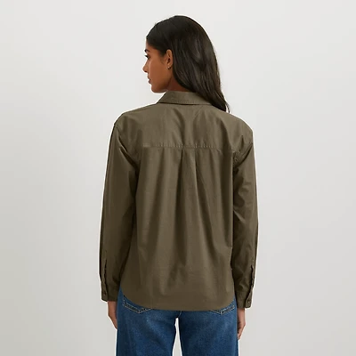 Cotton Ripstop Utility Shirt