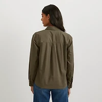 Cotton Ripstop Utility Shirt