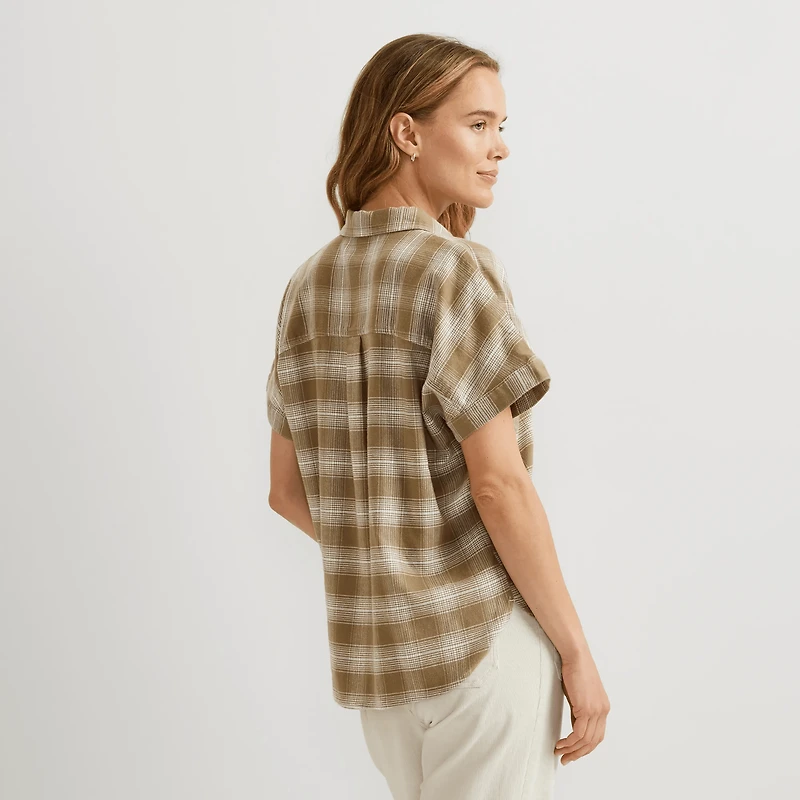 Field Flex Short-Sleeve Flannel Shirt