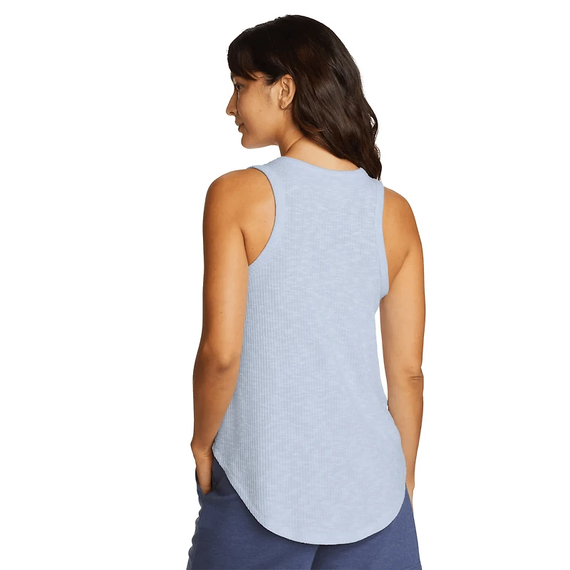 Revive Ribbed V-Neck Tank