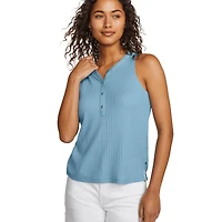 Seaside Ribbed Henley Tank