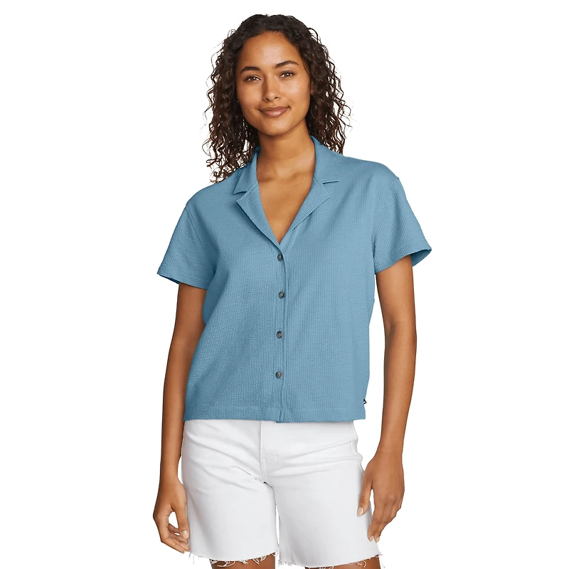 Seersucker Camp Shirt