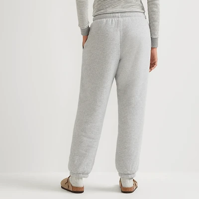 Vintage Soft Faux Shearling-Lined Jogger Sweatpants