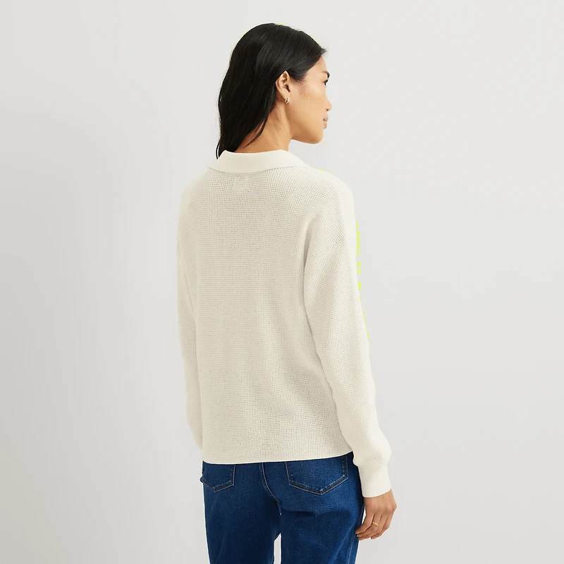 Signature Johnny Collar Sweater