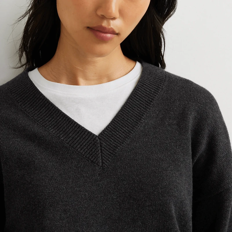 Signature V-Neck Sweater
