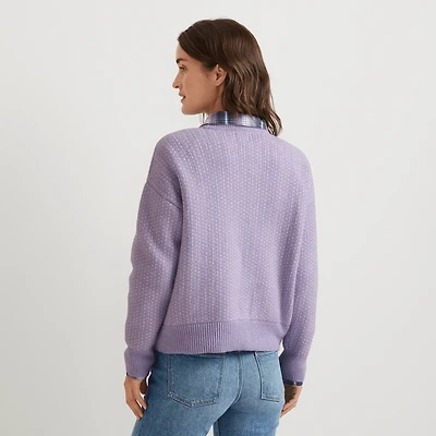 Good Cheer Crewneck Sweater - Bird's Eye