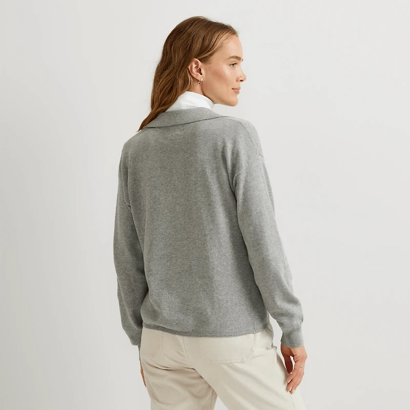 Everyday Johnny Collar Sweater