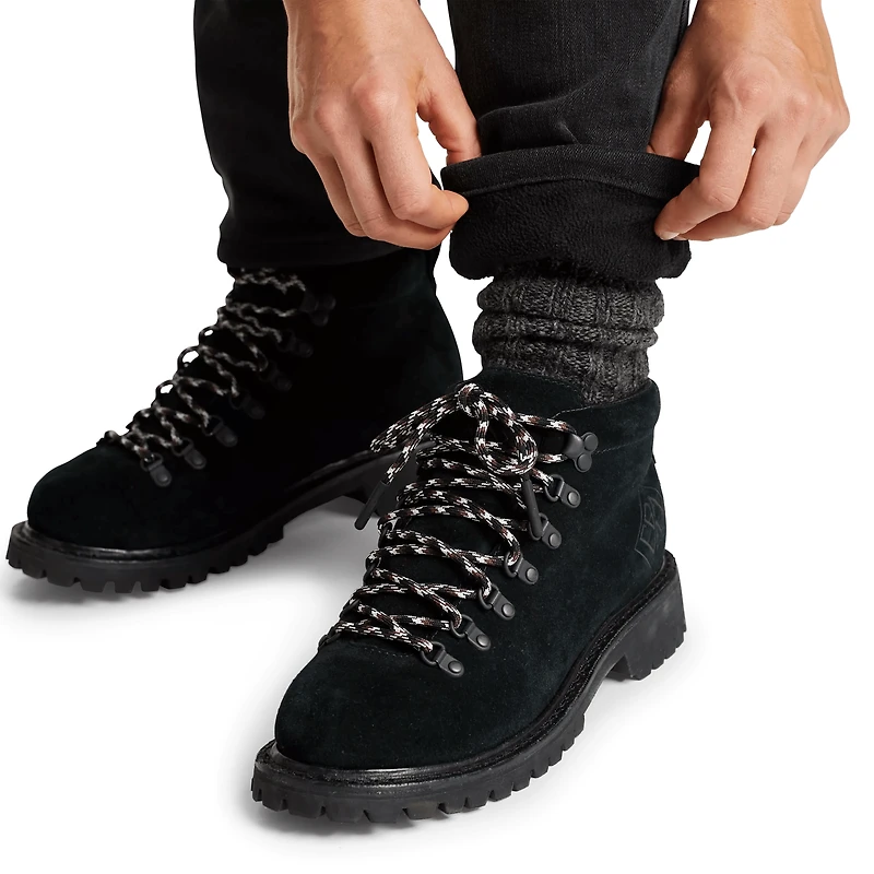 Voyager Fleece-Lined High-Rise Jeans - Slightly Curvy Slim Straight