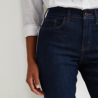 Boyfriend Mid-Rise Slim Fit Jeans