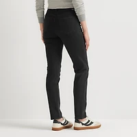Venture Stretch High-Rise Straight Leg Jeans