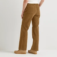 True Icon Stretch Straight Leg Corduroy Pants