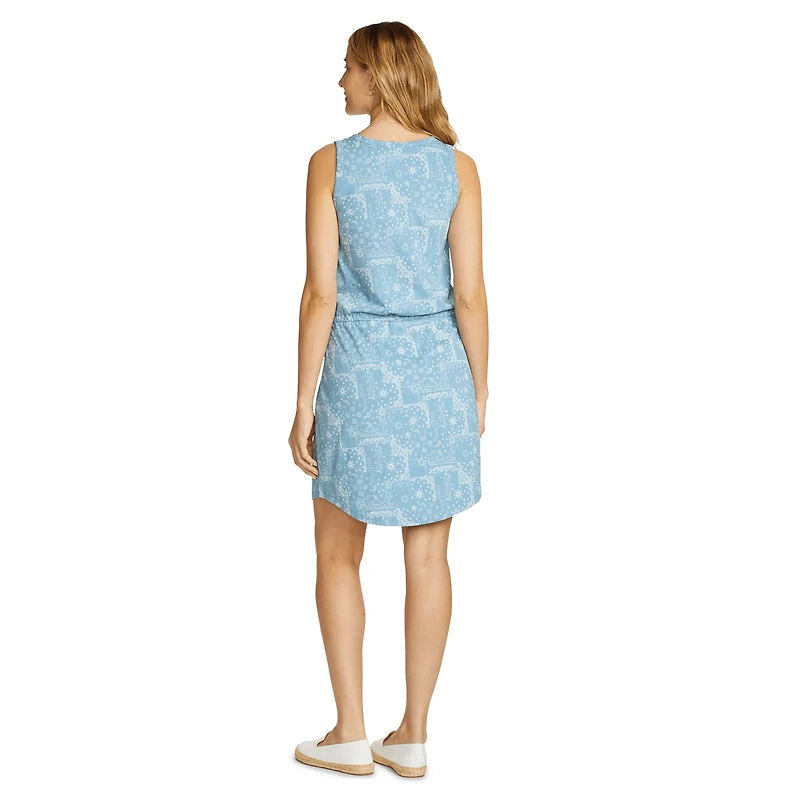 Coast and Climb Tie-Waist Dress