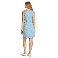 Coast and Climb Tie-Waist Dress