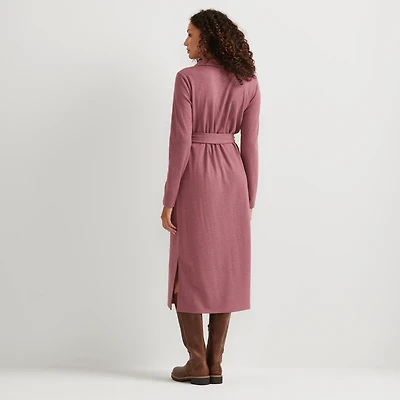 Soft Knit Midi Dress