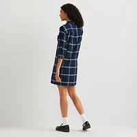 Field Flex Flannel Shirt Dress