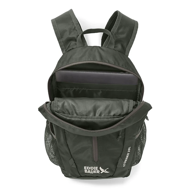 Sac à Dos Eddie Bauer Stowaway 20L - Pliable, Léger - Noir Et Jaune (occasion)