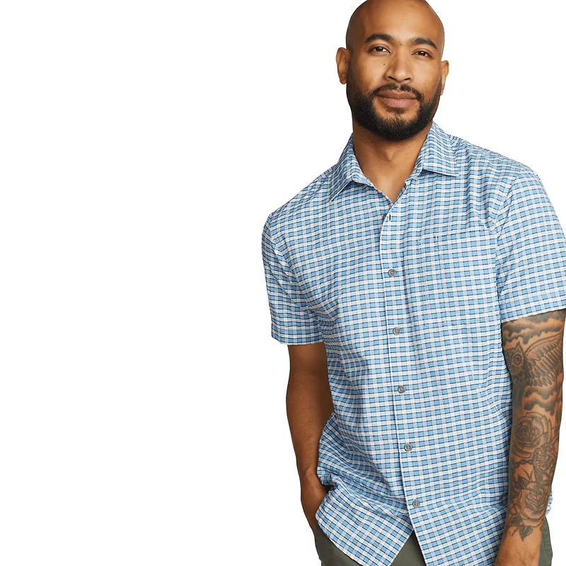 Short-Sleeve Pack It 2.0 Seersucker Shirt