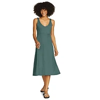 Aster V-Neck Midi Dress