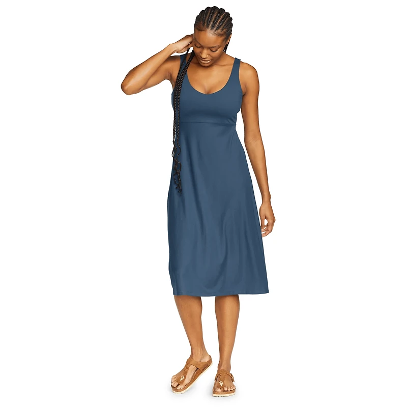 Aster V-Neck Midi Dress