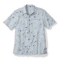 Baja Knit Button-Up Shirt