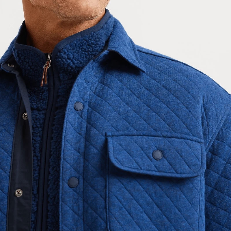 Quilted Shirt Jacket