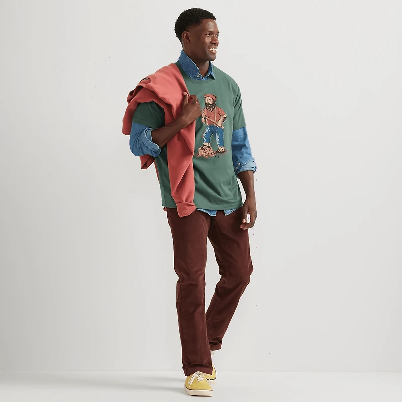 Graphic T-Shirt - Lumberjack Bear