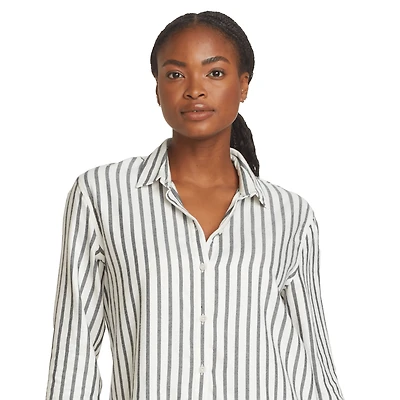 Soft Flannel Relaxed Pajama Set