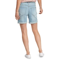 Boyfriend Denim Shorts - Relaxed Fit