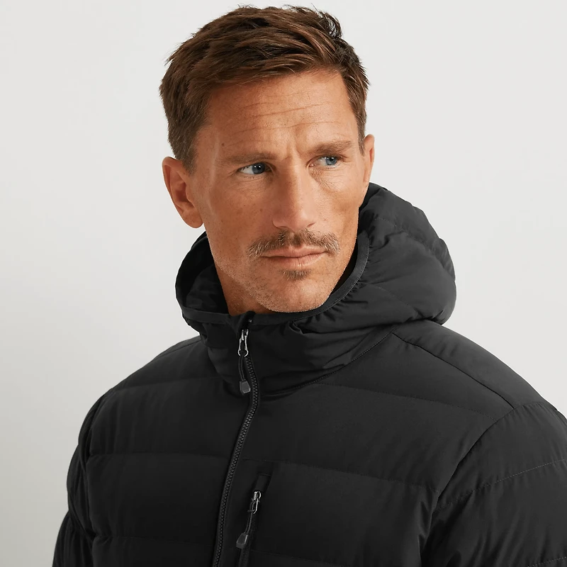 EB Stretch Down Hooded Jacket