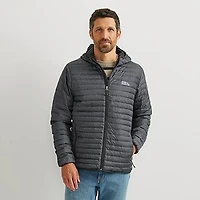 Men's Microlight Packable Down Hooded Jacket