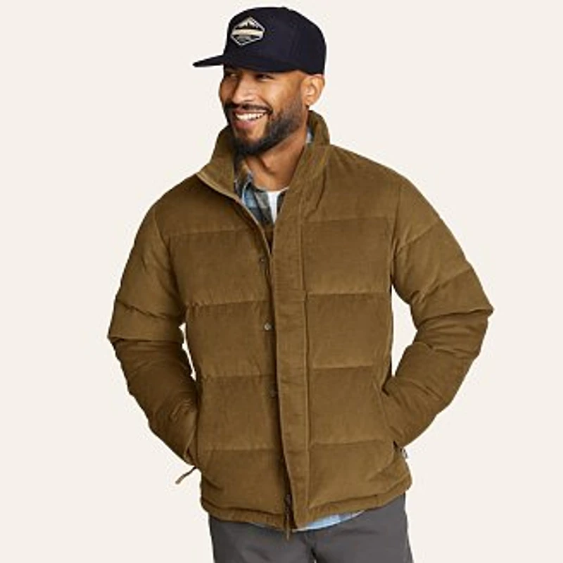 Men's Cabin Corduroy Down Jacket