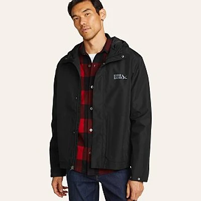 Men's Packable Waterproof Rainfoil Storm Jacket
