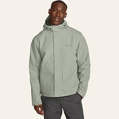 Men's Packable Waterproof Rainfoil Storm Jacket