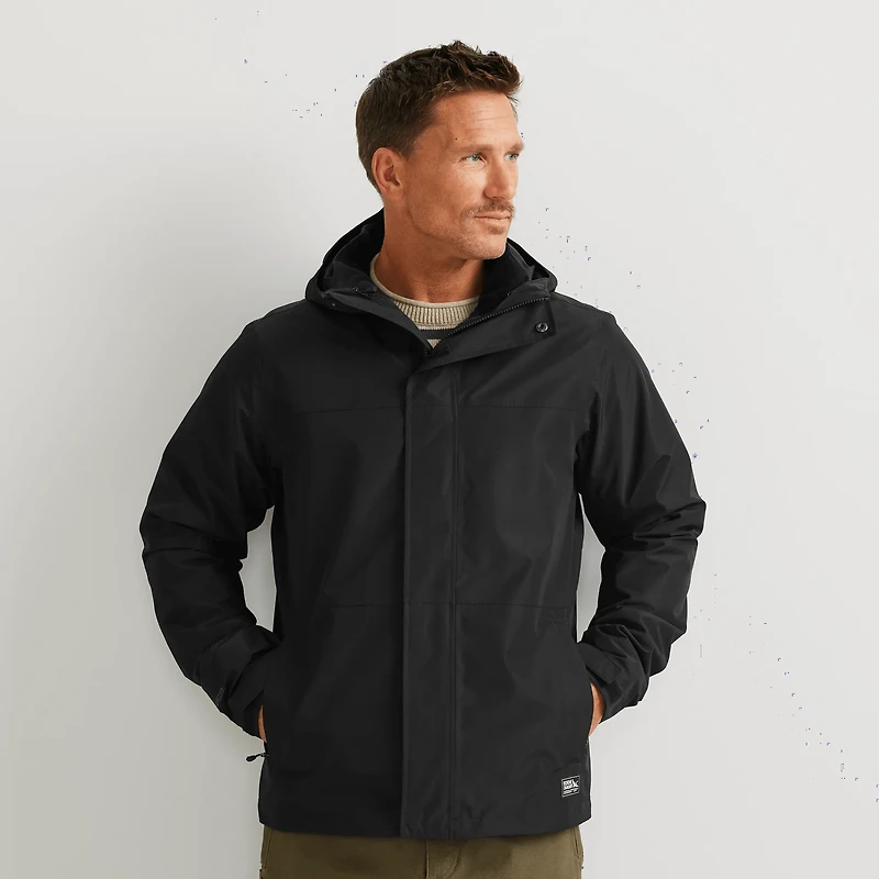 High Pass 3-In-1 Fleece-Lined Hooded Jacket