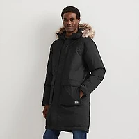 Men's Superior Down Waterproof Hooded Stadium Coat