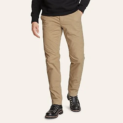 Men's Voyager Flex Fleece-Lined Chino Pants