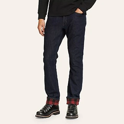 Men's H2Low Flex Flannel-Lined Jeans