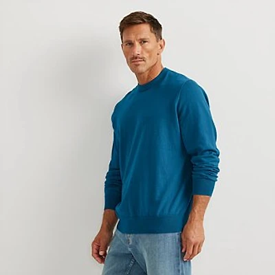Men's Classic Merino Blend Crewneck Sweater