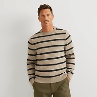 Signature Roll Neck Sweater - Stripe