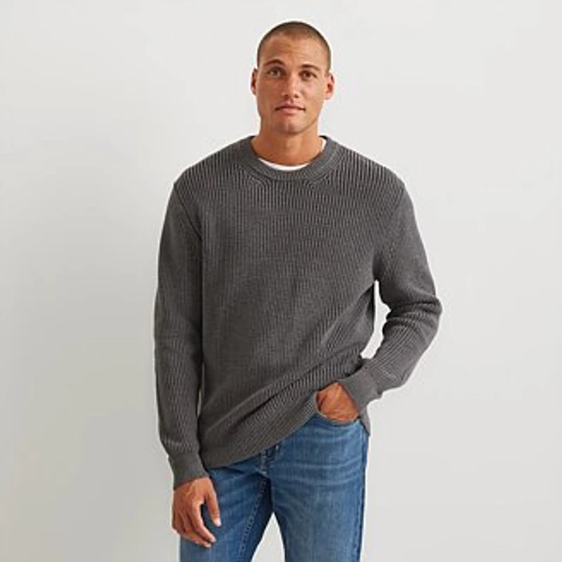 Men's Signature Crewneck Sweater - Solid